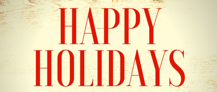 happy holidays from Apex Pavers and Pools