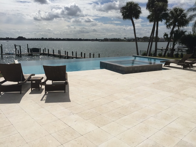 luxurious pools by apex pavers and pools